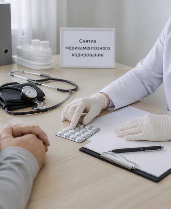 Снятие медикаментозного кодирования в Большой Камне от 5071 р. | Медзона