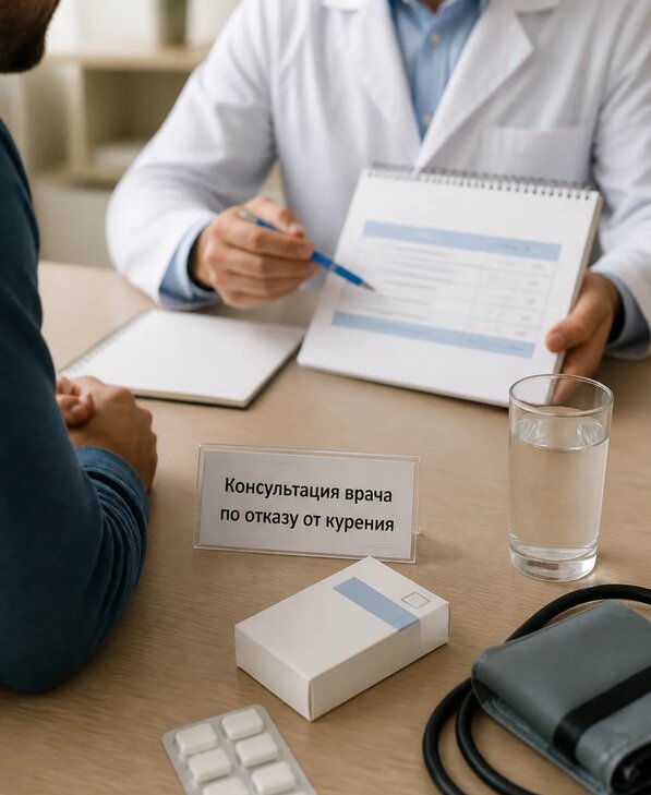 Консультация врача по отказу от курения для взрослых в Большой Камне